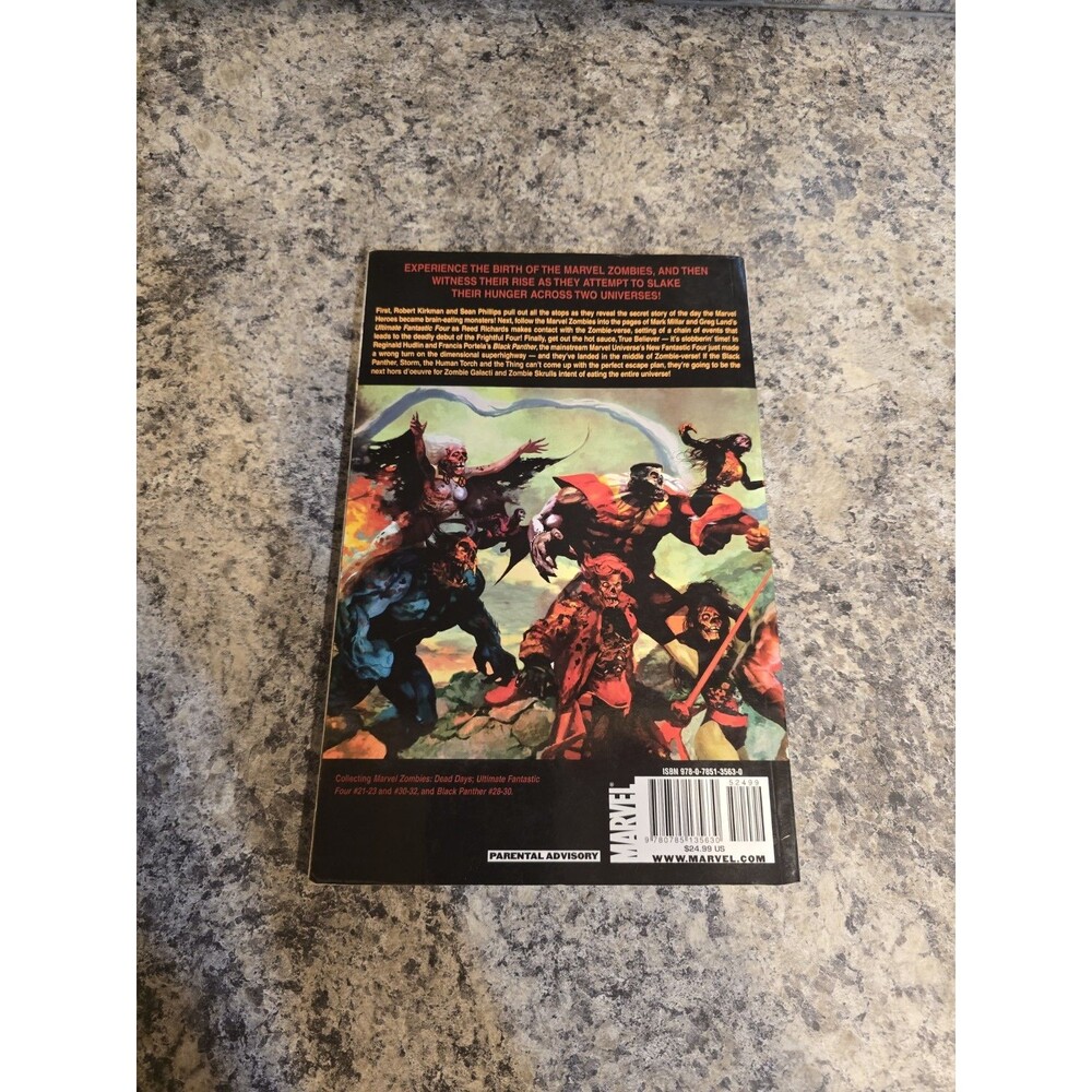 Marvel Zombies : Dead Days Paperback - Picture 2 of 4